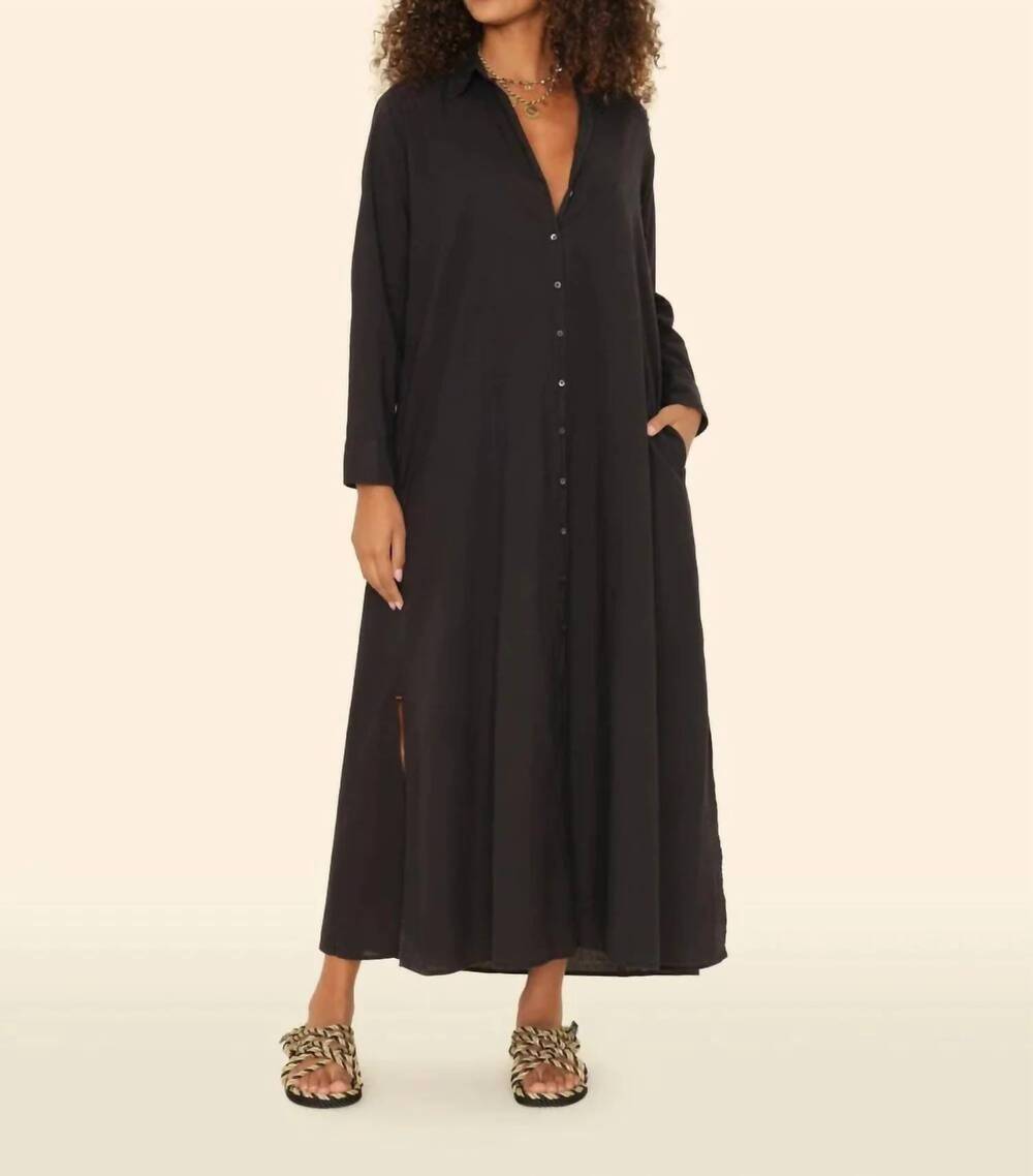 NEW XIRENA boden maxi dress in black quartz